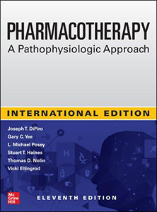 Pharmacotherapy 11e(IE):A Pathophysiologic Approach